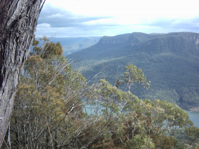 Above Lake Burragorang looking South