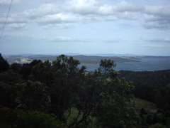 South again. Along the D'entrecasteaux Channel